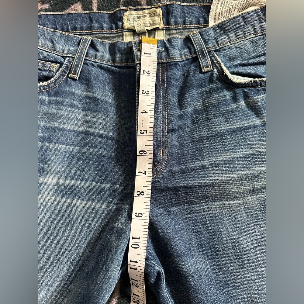 Current/Elliott Blue Boyfriend Jeans - Picture 4 of 10
